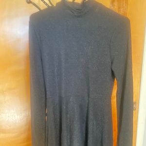 Wild Fable black sparkly skater dress size medium